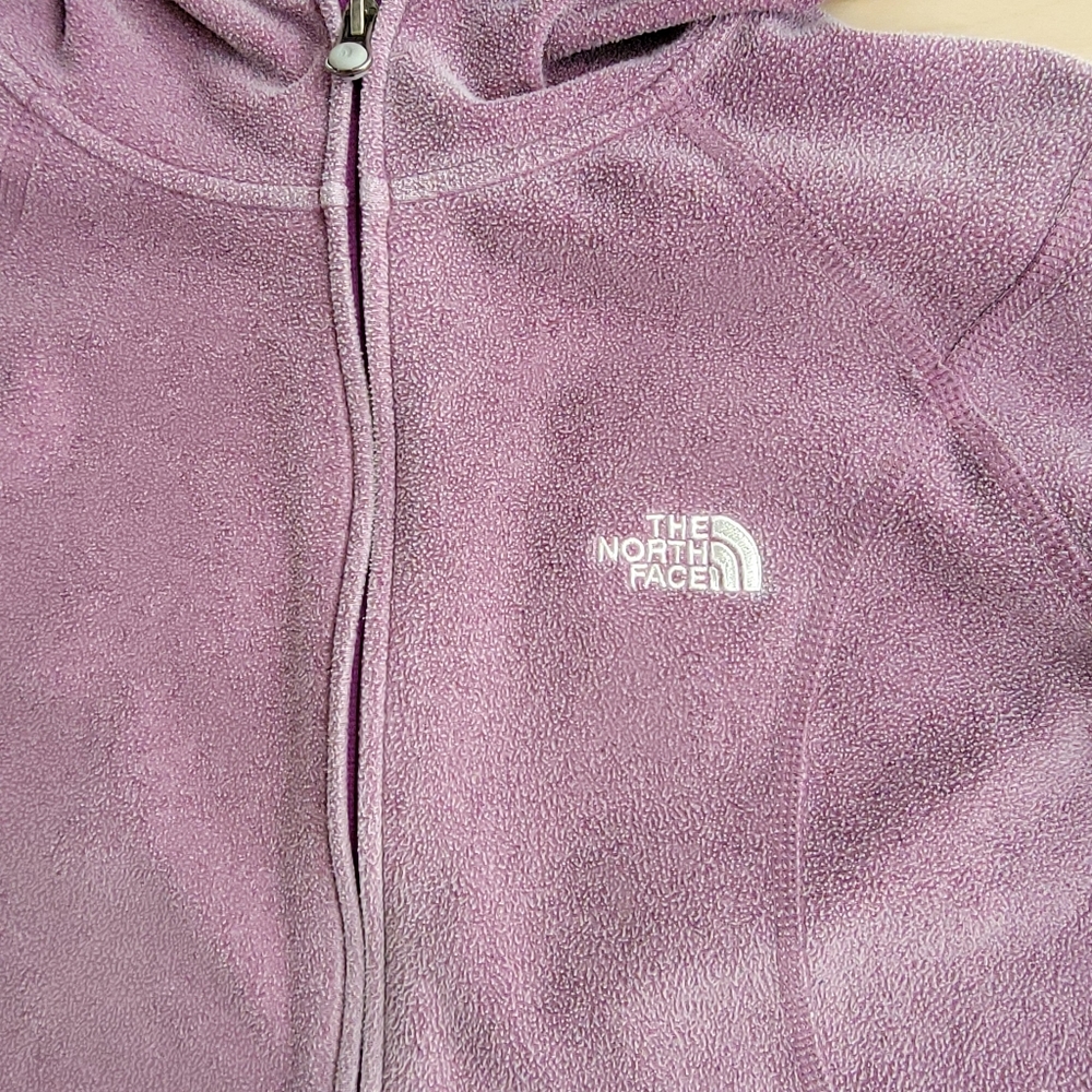 The North Face Women's Lavender Fleece Jacket Large - Picture 2 of 5